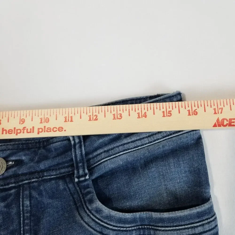 Kuhl Jeans Mens 34x34 Blue Medium Wash Straight Stretch Denim Organic Cotton